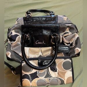 Vintage Coach bag set